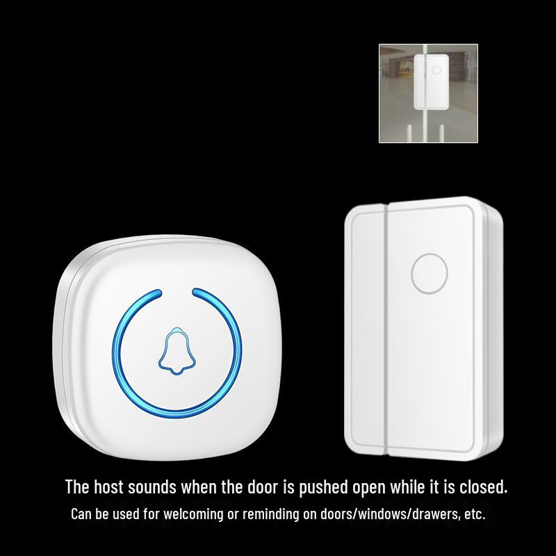 Welcome Sensor Alarm for Store Entrances – Motion-Activated Voice Greeter for Split Doors