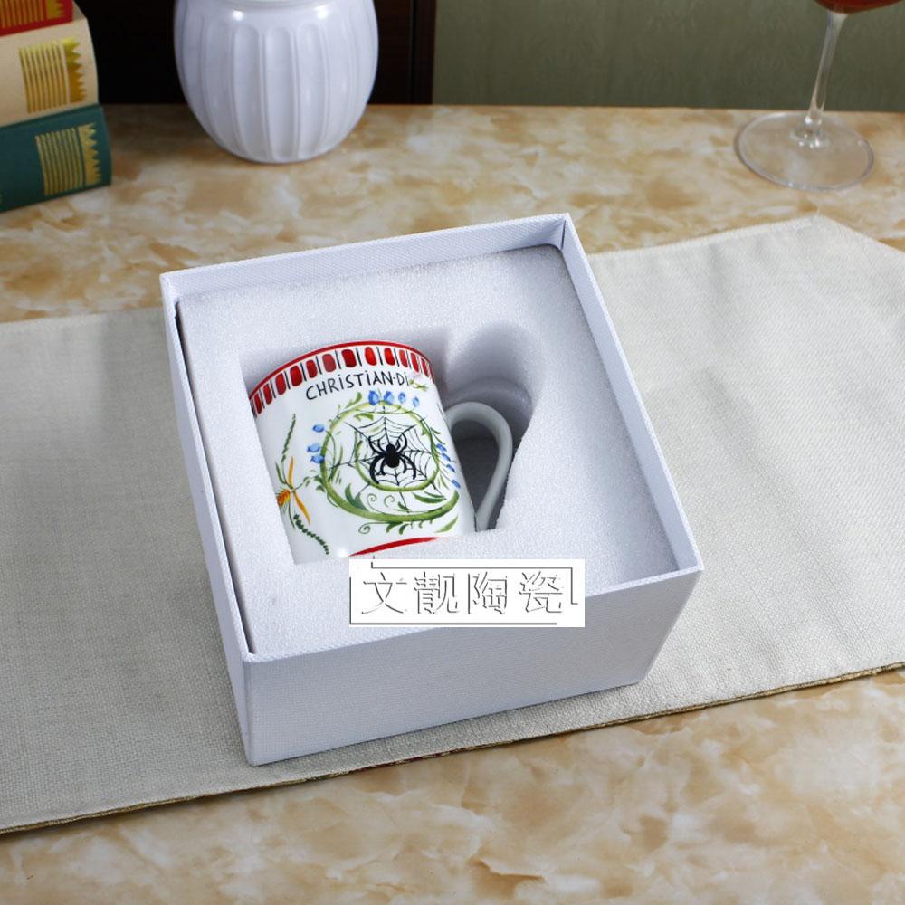 European Ceramic New Creative Light Luxury Bone China Western Plate Set Afternoon Tea High-quality Coffee Cup Gift Mug Set