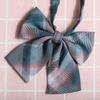 Jk Japanese Plaid Korean Version Of Collar Flower Graduate Female Collar Flower College Wind Streamer Jk Bow Shirt Accessories Sailor Suit
