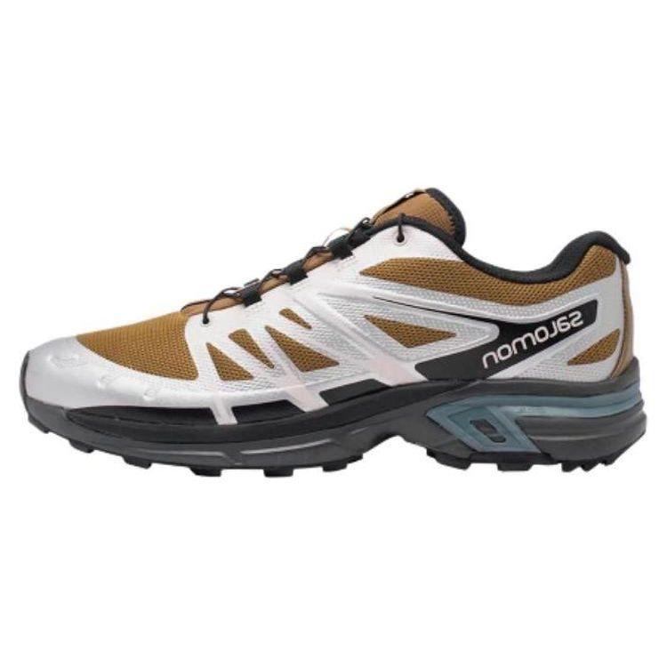 

SALOMON Xt-Wings 2 Adv Шнуровка Амортизирующие Прочные Низкие Походные Кроссовки Унисекс Походные Кроссовки Серебристо-Коричневые L41251600 42⅔