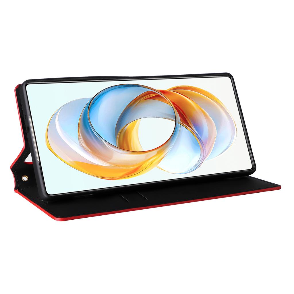 Pro ZTE nubia Z70S Ultra 5G/nubia Z70 Ultra 5G Peněženkové pouzdro Kosočtvercově ražený kožený kryt na telefon