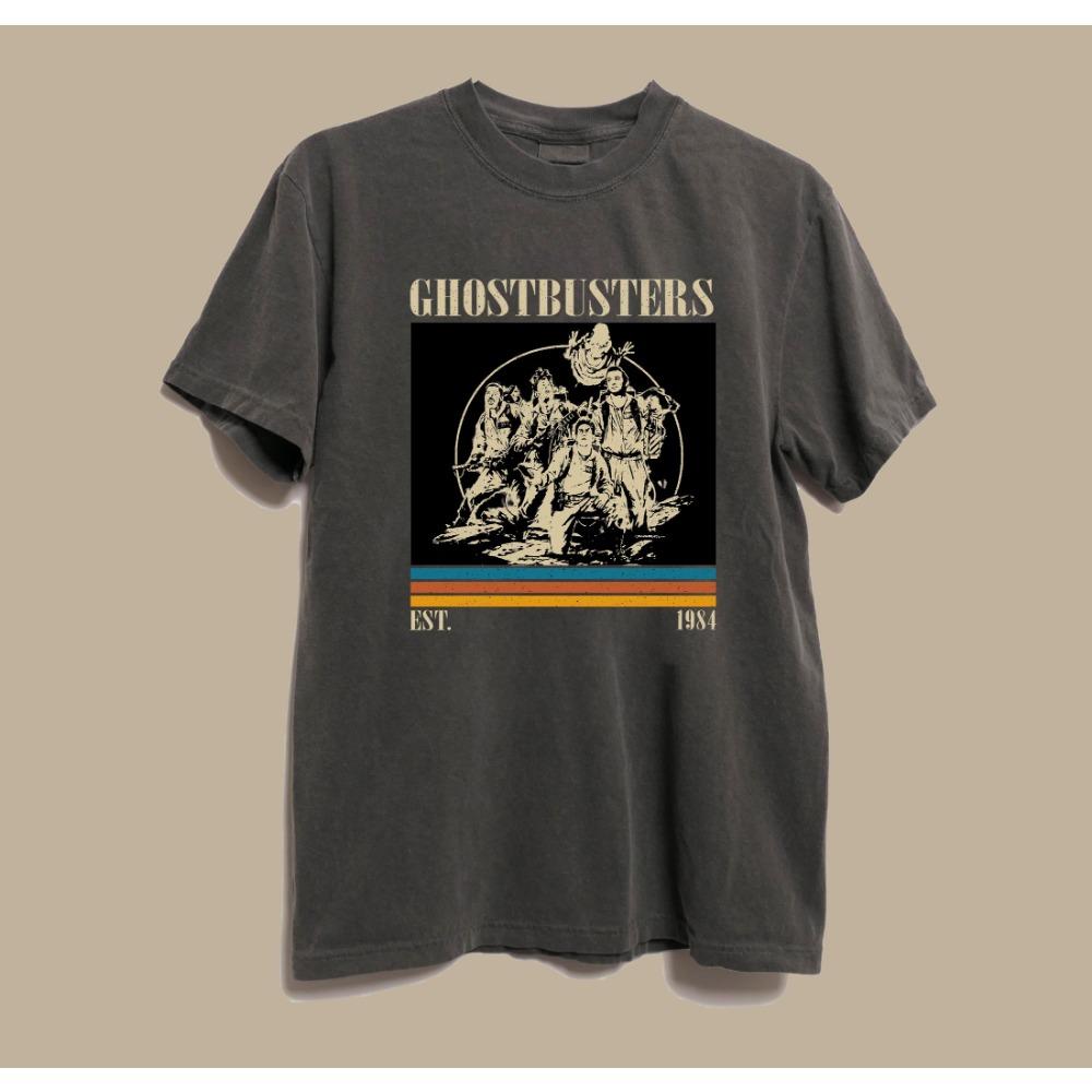 

Ghostbusters Movie T-shirt Comfortable Collar Retro T-shirt Printed Pattern T-shirt Gift for Fans S