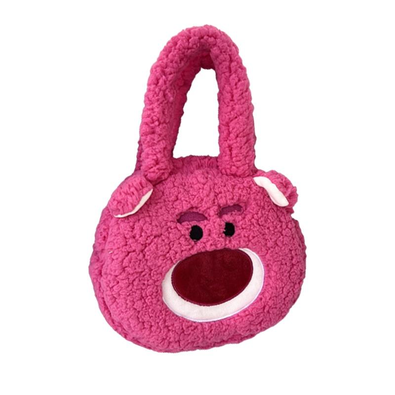 

Очаровательная плюшевая сумка-тоут с Лотсо, Инопланетянином и Винни-Пухом. Отлично подходит для косплея и тематических мероприятий. Lotso