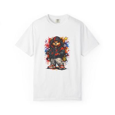 Hip Hop Teddy Bear T-Shirt | Street Art Graffiti Bear
