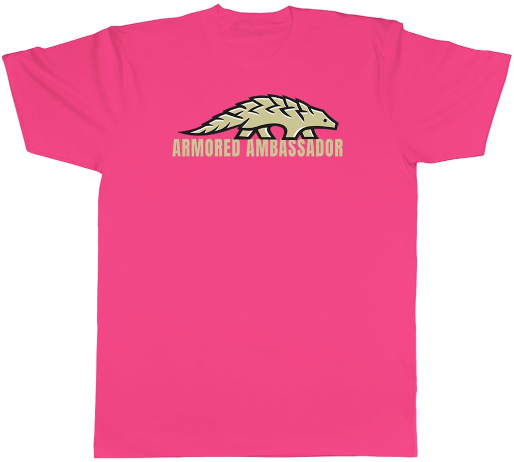 Pangolin Unisexs TShirt Armored Ambassador Tee Gift