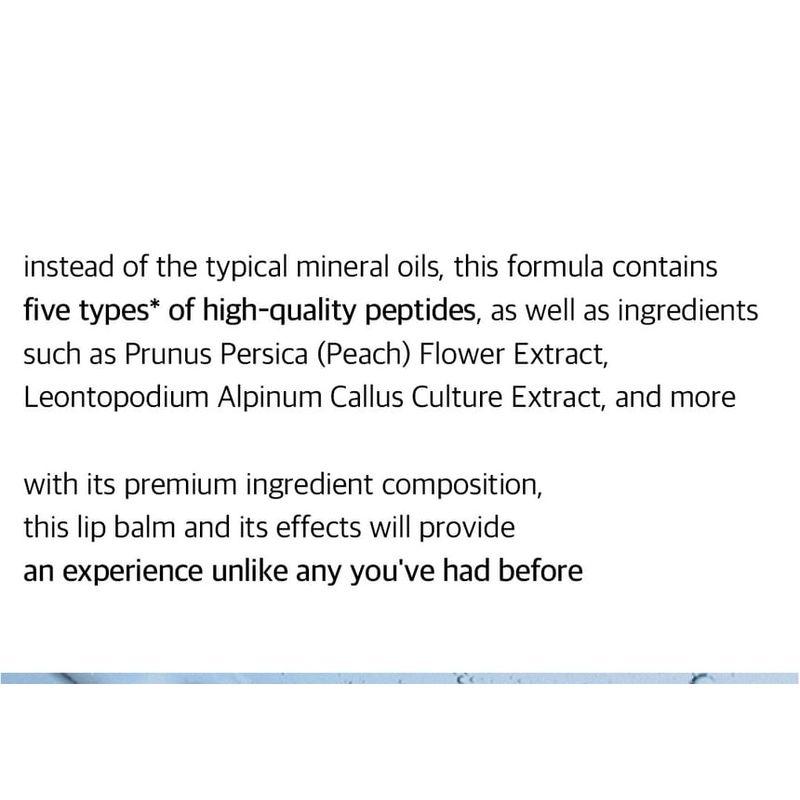 glow Peach Peptide Lip Balm - 3 Types