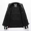 Mens Vintage Motorcycle Jacket Men Fashion New Biker Leather Jacket Male Embroidery Bomber Coat Winter Fleece Pu Overcoat