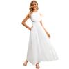 Europäisches und amerikanisches grenzüberschreitendes Amazon Wunsch eBay Sommer neues Kleid Französisches High-End-Häkel-Träger-Neckholder-Kleid