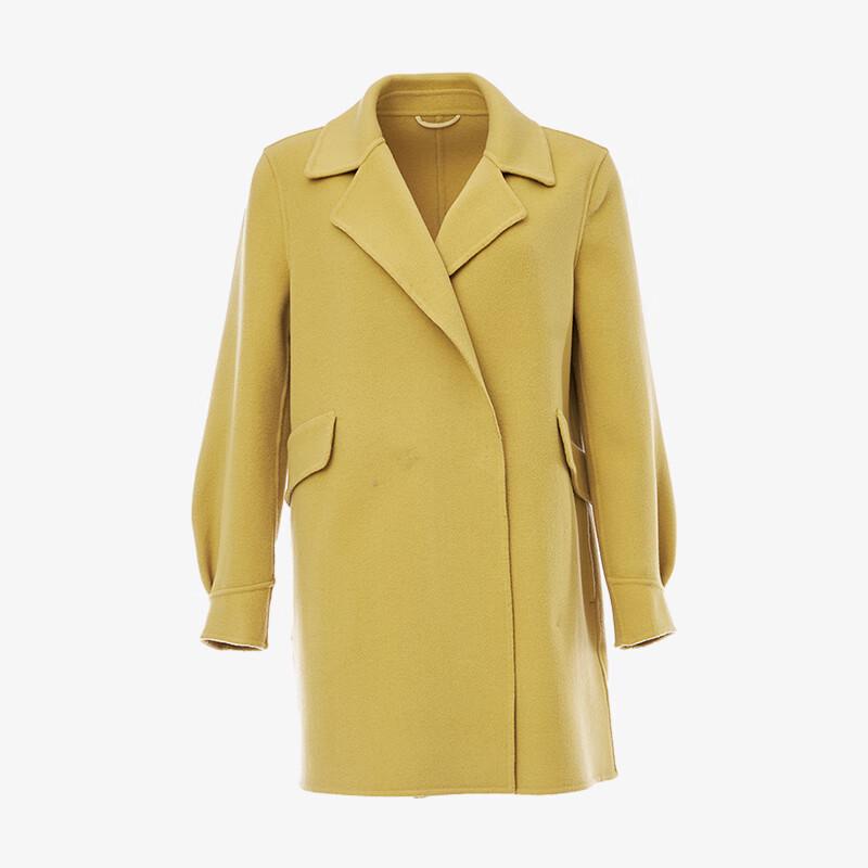 

Gejin Women s Double-Sided Wool Commuter Coat L