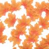 Pack Of 50 Realistic 8CM Multicolor Artificial Maple Leaves For Fall Decor And DIY Craft Projects