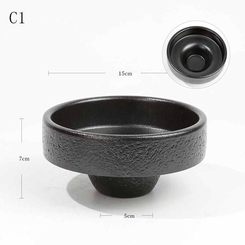 Ikebana-Halter im japanischen Stil, Keramik, Ikebana-Blumenarrangement-Vase, Teezeremonie, Teetisch, Zen-Blumenarrangement-Werkzeug