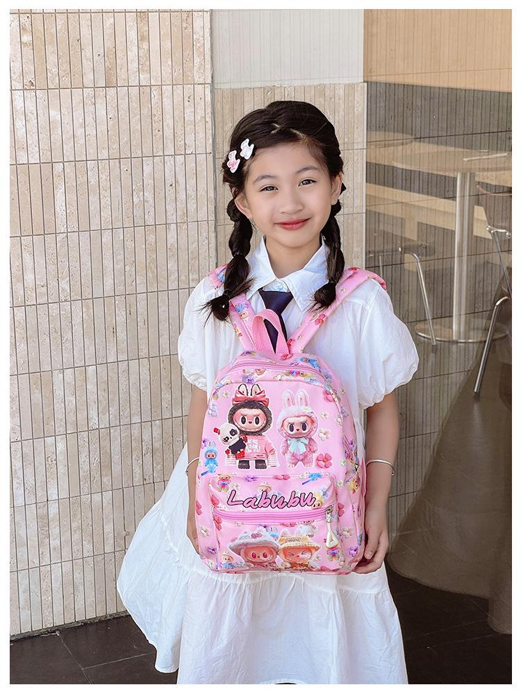 Cartoon Cute Children's Backpack: Stylish Kindergarten School Bag for Boys & Girls