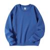 Men's And Women's Solid-color Casual Round-neck Long-sleeved Top, Men's Fitted Thickened Cotton Sweatshirt Base Layer Top