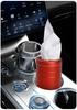 Car Cup Holder Tissue Dispenser - Creative Cylinder Tissue Box for Car.