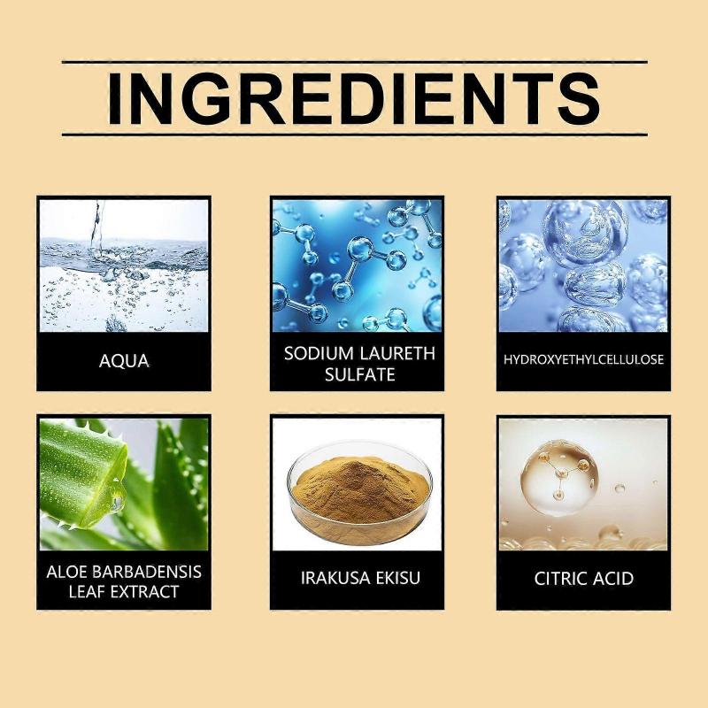 Men's Aftershave Shampoo, Moisturizing, Soft and Nourishing, Cleansing, Oil-controlled, Refreshing Beard Care