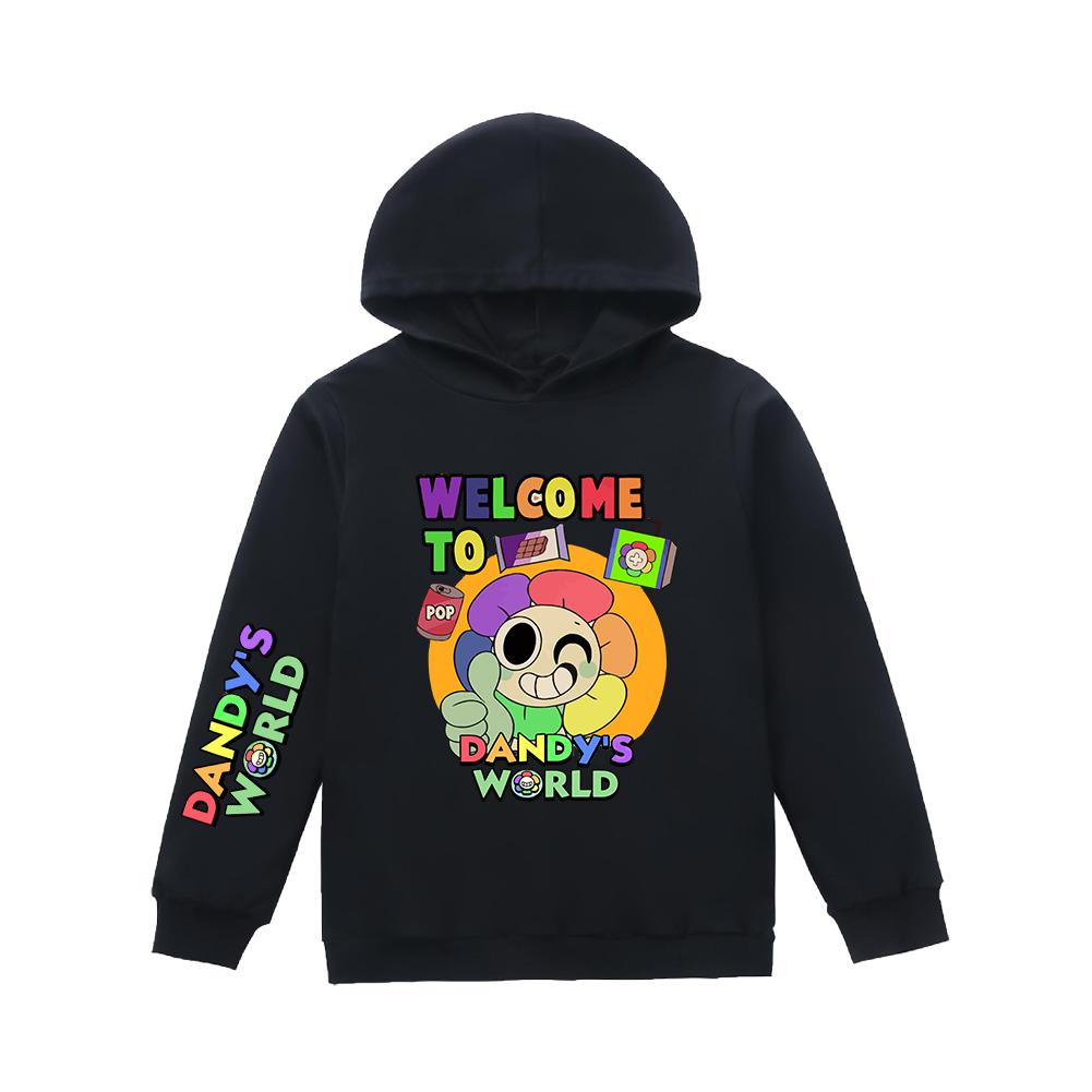 Children's Clothing Girls Dandys World Hoodies Kids Cartoon Jumper Baby Long Sleeve Outerwear Boys Casual Sweatshirts