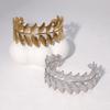 Hypoallergenic Non-tarnish Hot-selling Stainless Steel Leaf Bracelet Fashionable and Versatile Exquisite 18k Gold Bracelet Hand