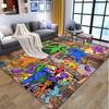 Game Rainbow Friends Pattern Rug, Indoor/Outdoor Mat, for Picnic, Gameroom, Bedroom, Office, Living Room, Home Decor Carpet, Birthday Gift