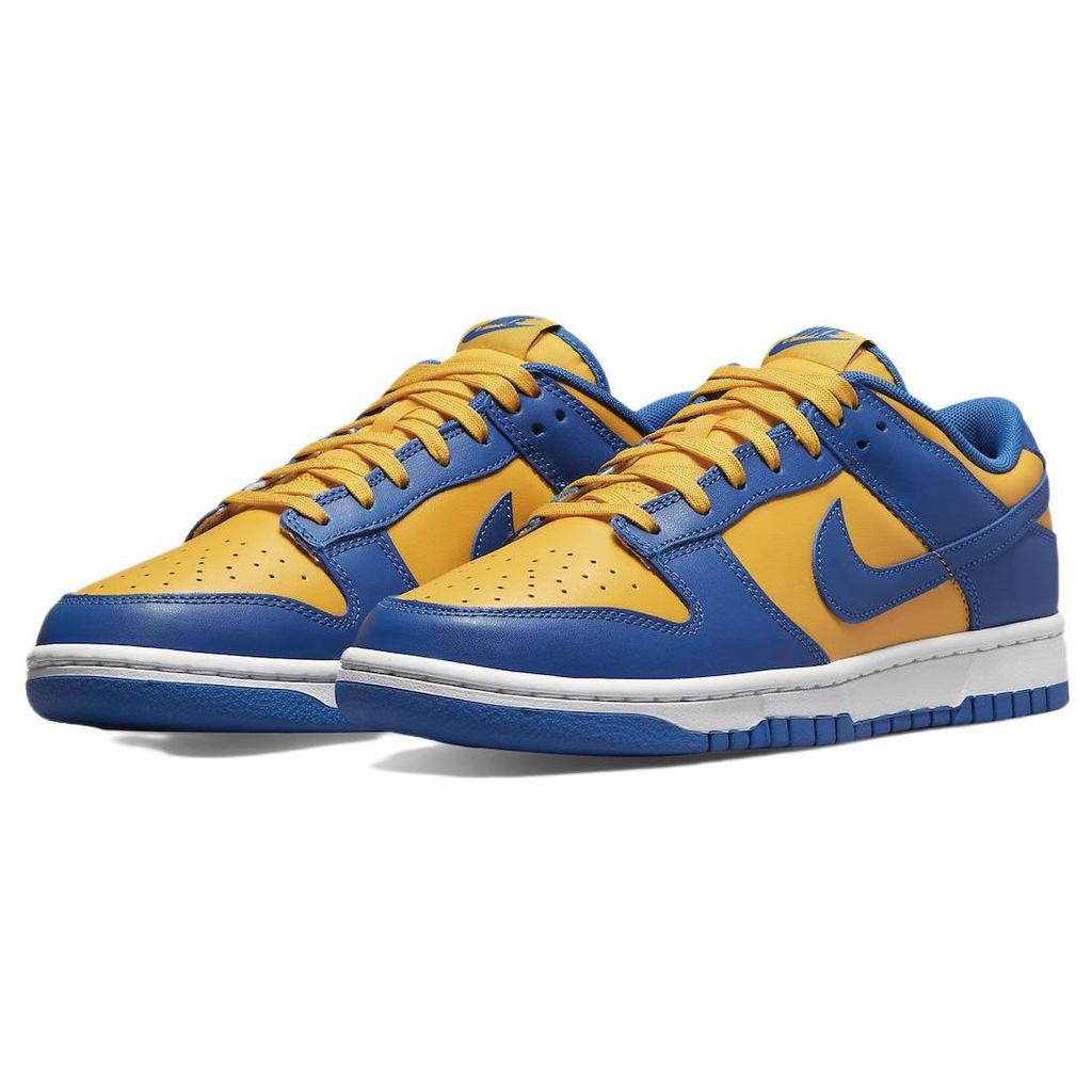 Nike Dunk Low UCLA Erkek Spor Ayakkabı Sarı Mavi-Jay Üniversitesi-Altın DD1391-402