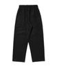 RAW LAB Relaxed Double-Pleat Wide Slacks (Black)
