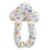 Baby Pillow for Head Shaping Soft Cotton Prevent Startle Multifunctional Baby Head Pillow for Sleeping Number Pillow