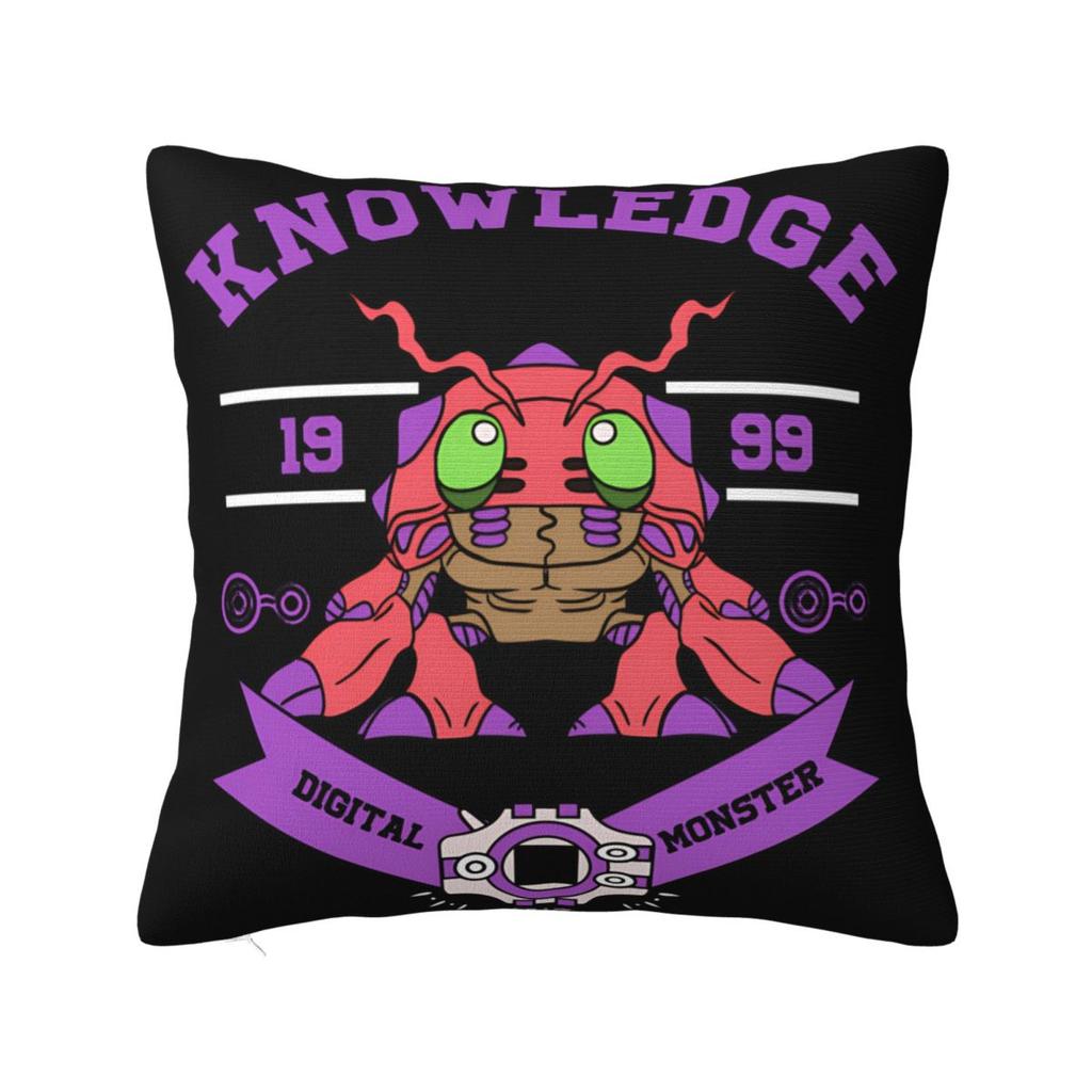 Trendy Seat Digital Monster Digimon Decor Pillowcase Stuff Pillow Cover Square Multi-Size