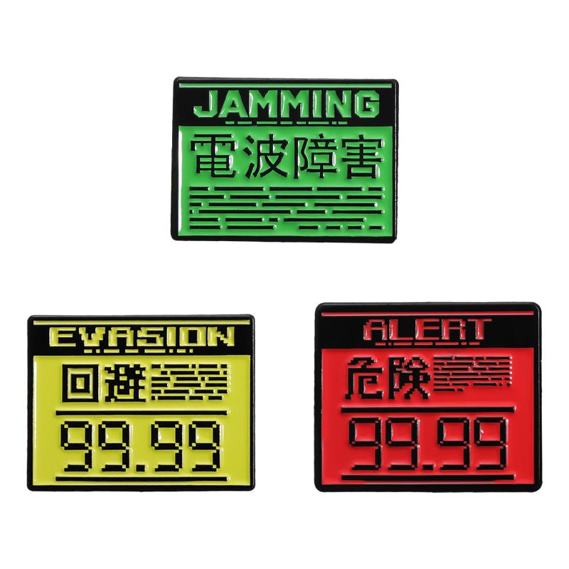 3pcs/set Cartoon Anime Movie Role Brooch Enamel Pins Custom Film Peripheral Souvenir Badges Clothes Lapel Gift for Friend