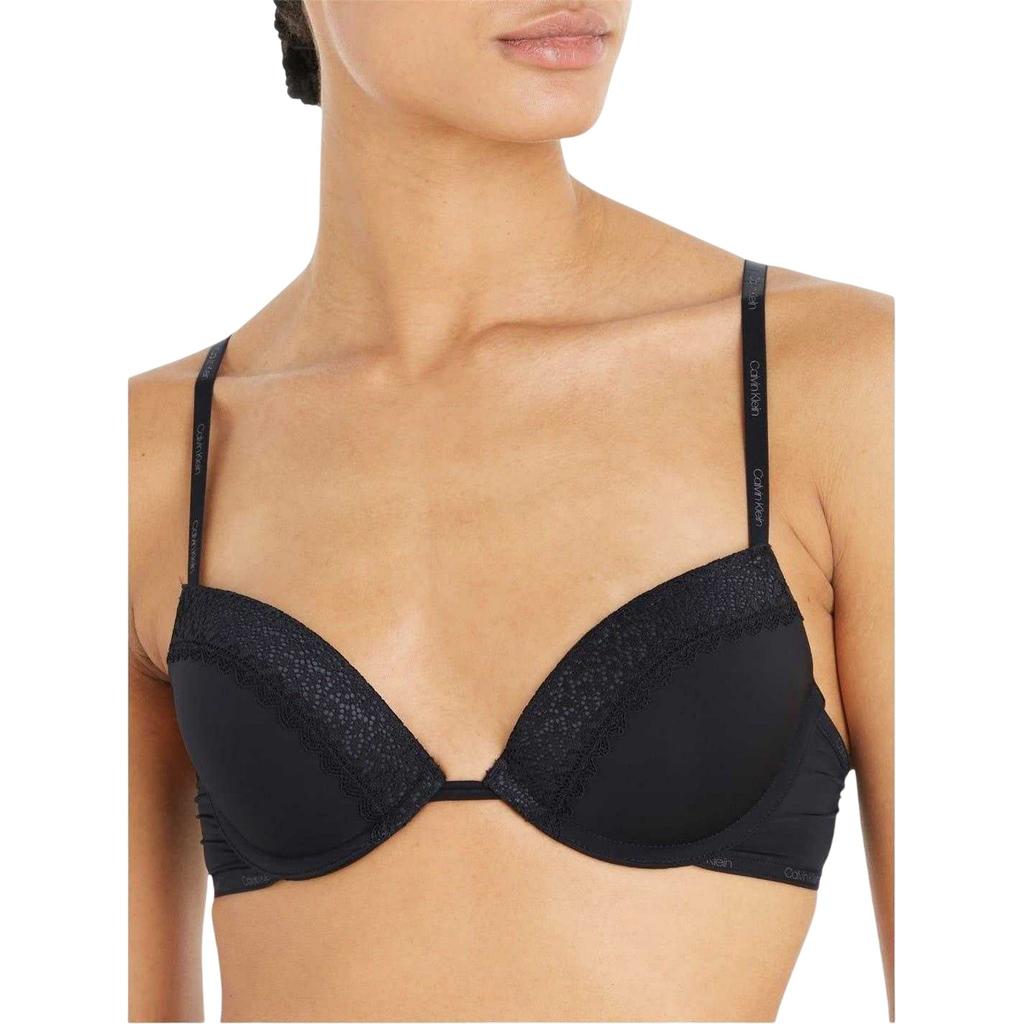 Calvin Klein Womens/Ladies Flirty Plunge Push Up Bra