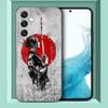 Red Sun Japanese Anime Phone Case For Samsung A13 A22 A24 A32 4G A34 A35 A52S A53 A54 A55 A73 5G A12 A14 A15 A31 A33 A50 A51 A72
