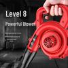 High-Power 24V Excavator Dust Collector & Filter Blower - 12V/220V Vacuum Cleaner
