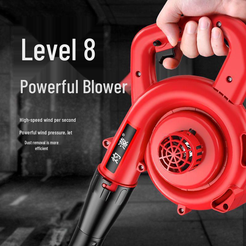 High-Power 24V Excavator Dust Collector & Filter Blower - 12V/220V Vacuum Cleaner
