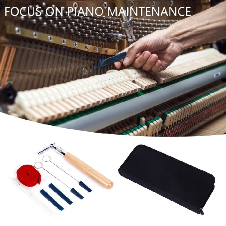 Piano Tuner Tool Set Heavy Duty Piano Tuning Tools Set Ergonomic Wrenches And Hammers For Efficient Sound Adjustments