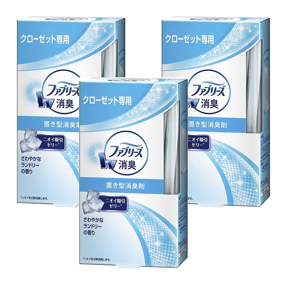 

Set of 3 P&G Febreze Stand-Up Closet Cleaner with a Fresh Laundry Scent (130g)