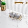 Creative Fruit and Snack Storage Platter with Nut Compartments for Home, Bar, and Living Room