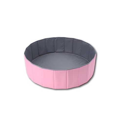 ENN LLC Foldable Indoor Ball Pit, 80cm Diameter (Pink)