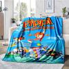 Decke mit Pippi Langstrumpf Motiv - Perfekt für Sofa, Bett, Reisen & Outdoor | Maschinenwaschbar, Gemütlich & Langlebig.