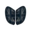 2Pcs/Set The Black Flag Car Shell Outside Rear View Mirror Covers For MINI COOPER U25 F66 F65 F67 Auto Accessories Cnjaw55