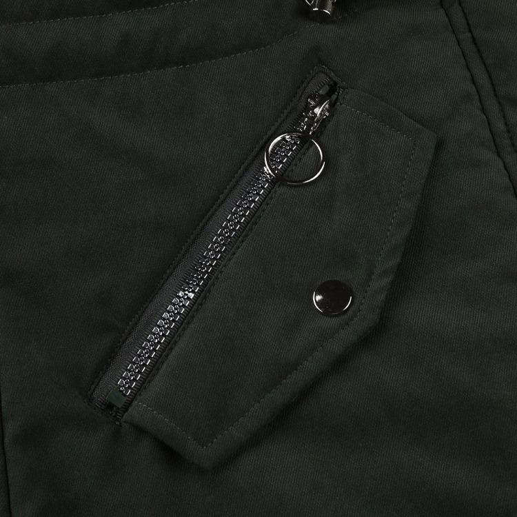 Mid-length Women’s Fashion Trend Hooded Down Jacket Soft Comfortable Lightweight Wrinkle-resistant Thickened Warm Long-sleeved Parka