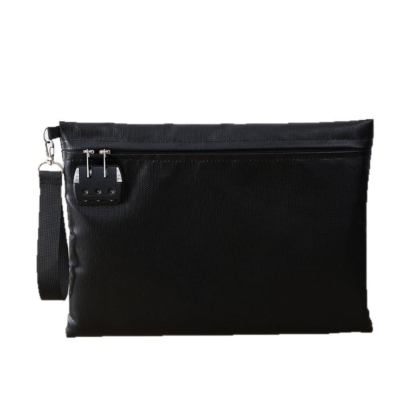 Fireproof Power Bank & Document Bag A4 - Secure Storage for Important Files, Bills, Certificates, Valuables.