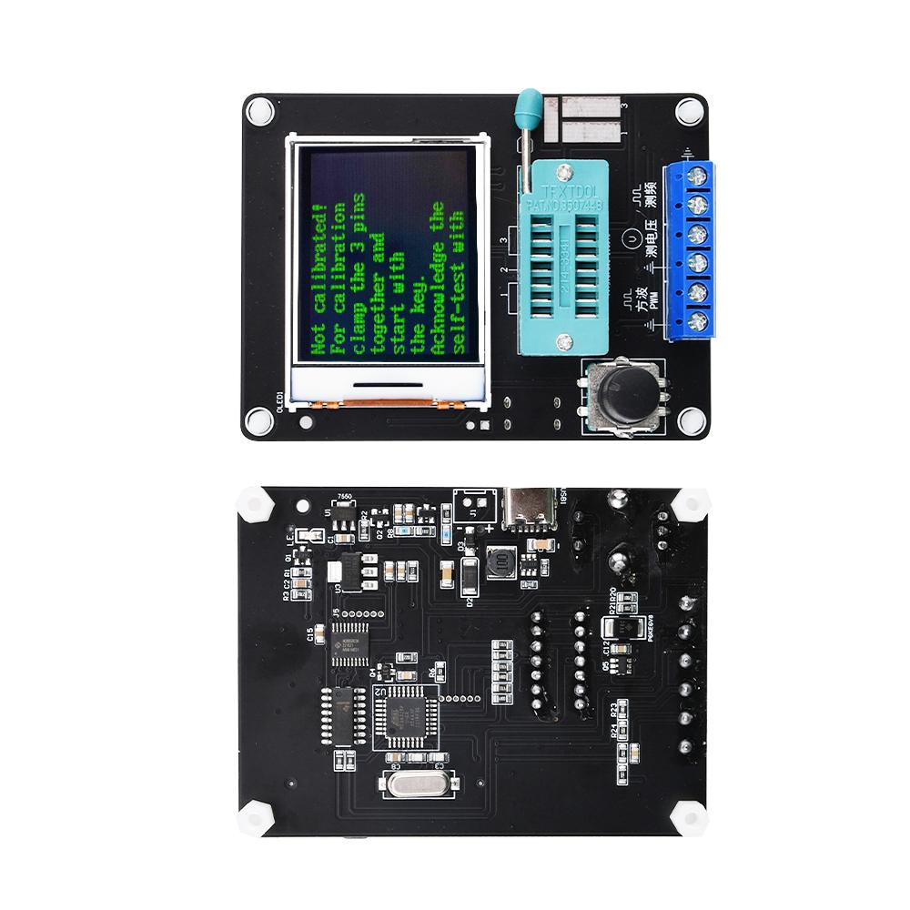 GM328A LCD Transistor Tester Diode Capacitance Voltage Frequency Meter PWM Square Wave Signal Generator Capacitor Leakage Tester