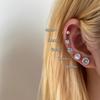 Super Flash Magnetic Suction Without Ear Clips, Flash Diamonds, Zircon Ears, Cochlear Earrings, Versatile Earrings, Personalized Earrings