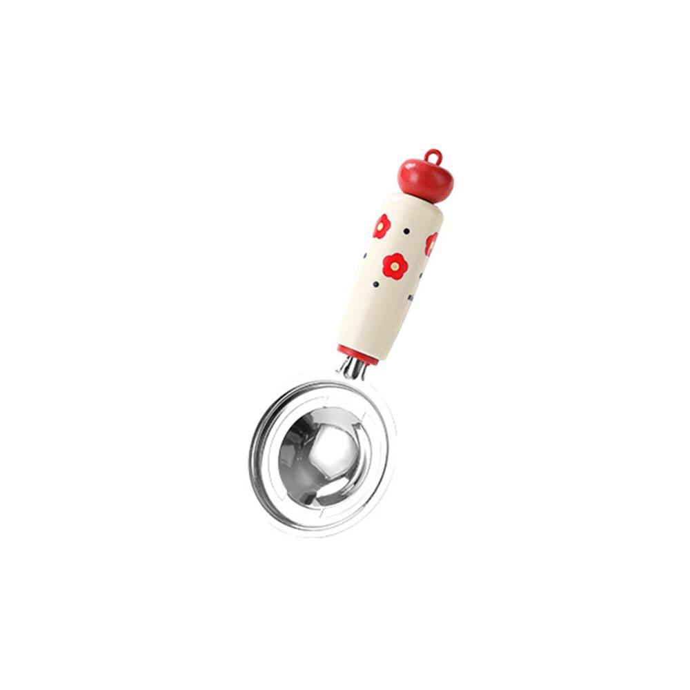 Spoon/Mud Compactor/Egg Separator Egg Beater Assistive Food Tools Filter Spoon