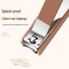 Stainless Steel Anti-Splash Nail Clipper Set - Portable Home Manicure Kit