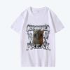 Certified Freak Funny Cat Meme T Shirt men women Oversized 100% Cotton Hot sale short sleeve Summer print Unisex plus size tops