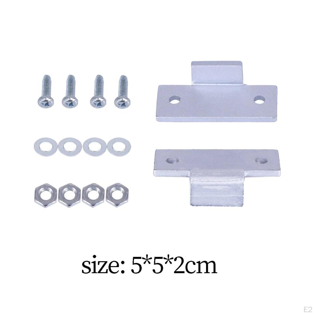 Aluminum Hinge Set for Turntable Dust Protection