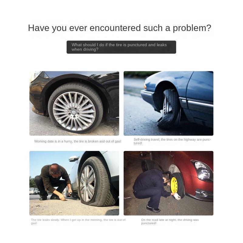 Tire Repair Tape Glue  Tyre Puncture Emergency Car Motorcycle Bike Tyre Repair Rubber Strips Tool Kit Beef Tendon Strips Stiring