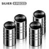 2026 Hot 4Pcs Aluminum Round Car Wheel Tire Valve Caps For Mercedes Benz W176 W177 W204 W205 W212 W213 W206 X156 X253 W117 Accessories