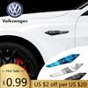 För VOLKSWAGEN VW 2st Reflekterande Bilkaross Sidokylare Dekalmärke För VW Volkswagen Jetta Golf Beetle CC Polo GTI