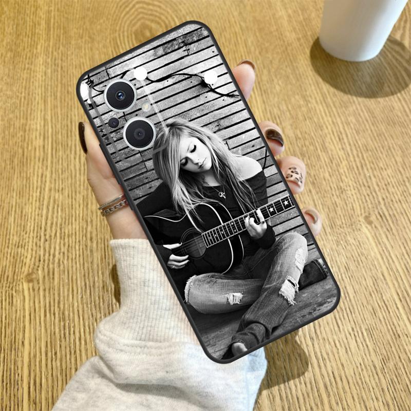 Singer Avril Lavigne Case For OPPO Reno 8T 3 4 5 6 7 8 Lite 2Z 4Z 5Z OPPO Find X3 Neo X2 X5 Lite X6 Pro Cover