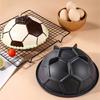 Sports Theme Cake Molds Silicone Soccer Ball Pan, Half Sphere Design Dome Baking Supplies for Birthday Celebration, and Sweet Dessert
